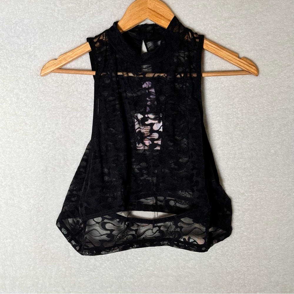 NEW SAVAGE X FENTY Link Up Lace Keyhole Crop 3X
